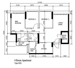 Blk 222A Matilda Edge (Punggol), HDB 4 Rooms #522043801